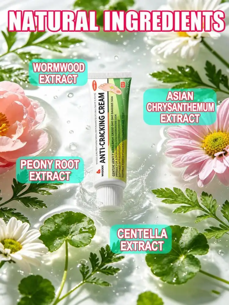 Dry Skin Protection Balm, Fast Penetrating Formula Builds Skin Barrier to Lock Moisture, Soften Thick Cuticles, Relieve Repeated Dryness, Suitable for Hand, Foot & Multi-part Body Skin Care
