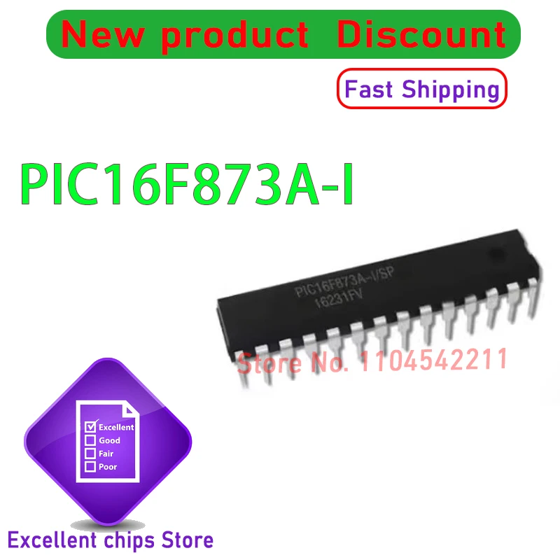 

10~20PCS New Original PIC16F873A-I PIC16F873A PIC16F873A-I/SP chip