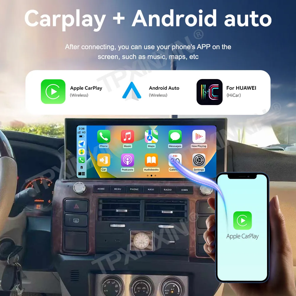 Android Multimedia For Nissan Y61 2006~2022 GPS Navigation Car Intelligent Machine With radio cassette recorder Head Unit