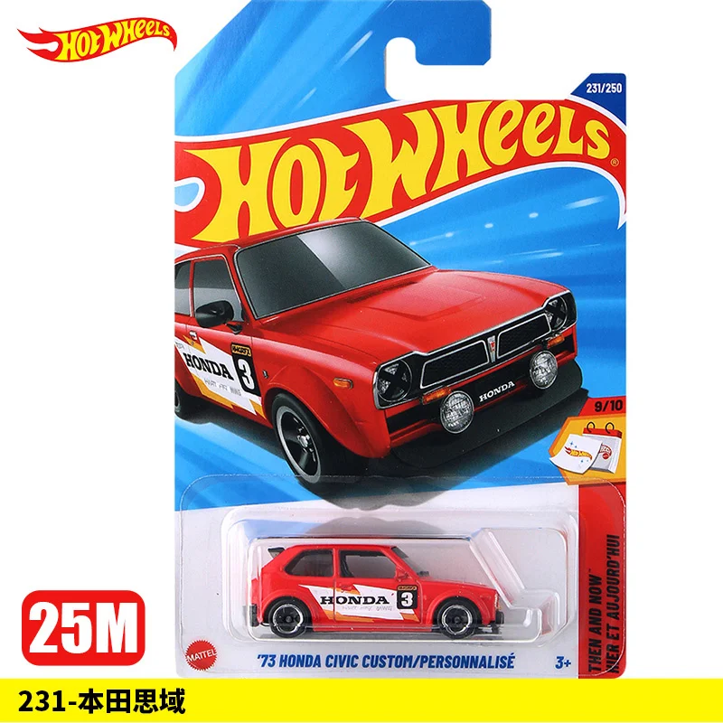 سلسلة Hot Wheels Mainline سيارة أساسية في جميع أنحاء العالم 1/64 2025 Wave M 1966 Bat Car Boat Shark Bite Mercedes Benz 500E ألعاب هدية