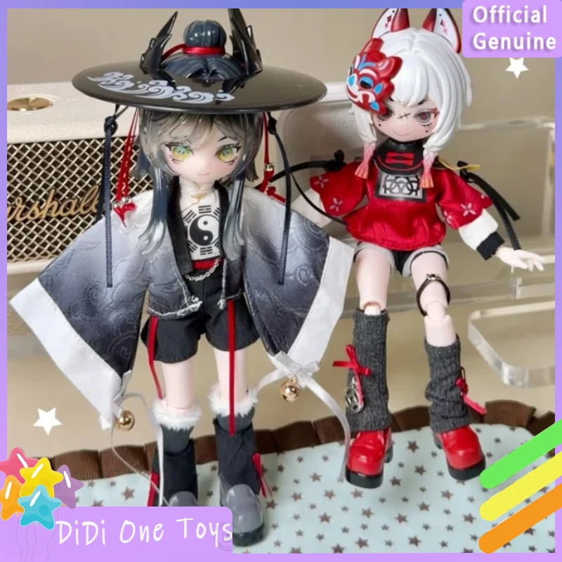 Genuine Happy Engine Yoominge Nightwalk Series Blind Box 1/8 Scale Bjd Ball‑Jointed Articulated Doll Collectible Figure Gift