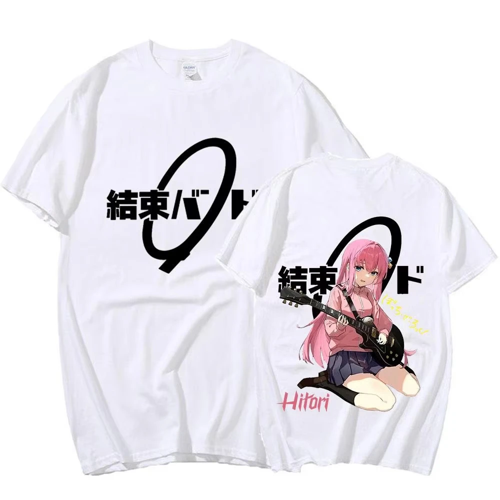 Unisex Plus Size Personalized Year-Round T-Shirt Printed With Anime Bocchi The Rock Kita Ikuyo Women And Men Comfortable T-shirt