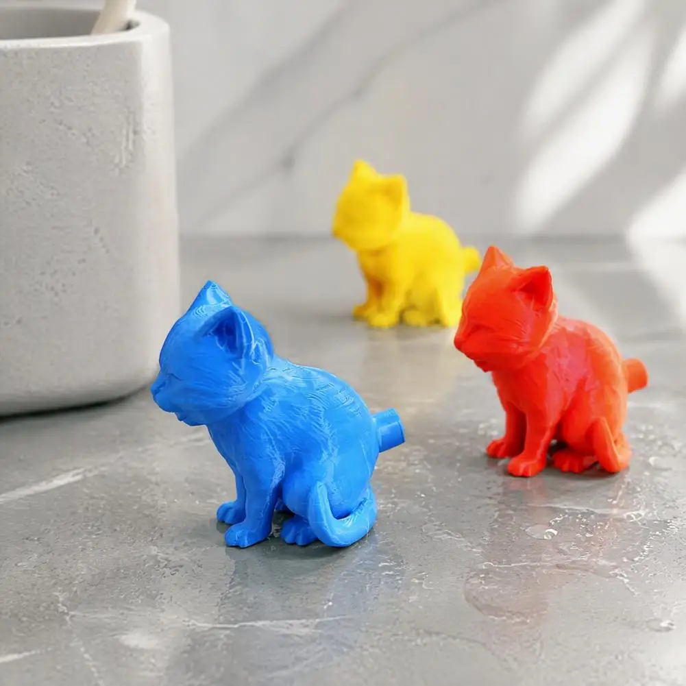 Funny Toothpaste Squeezer Easy to Use Paste Dispenser Funny Cat Toothpaste Dispenser 3d Printed Pet Toothpaste Squeezer for Easy
