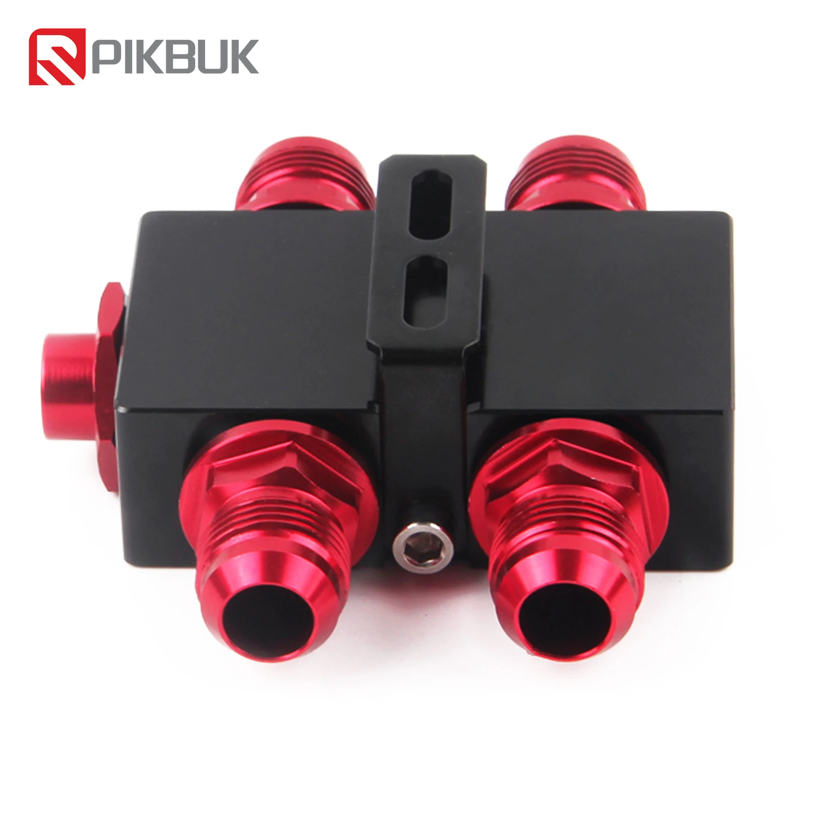 

New Oil filter sandwich adapter with oil thermostat in line thermostat AN10 oil sandwich adapter