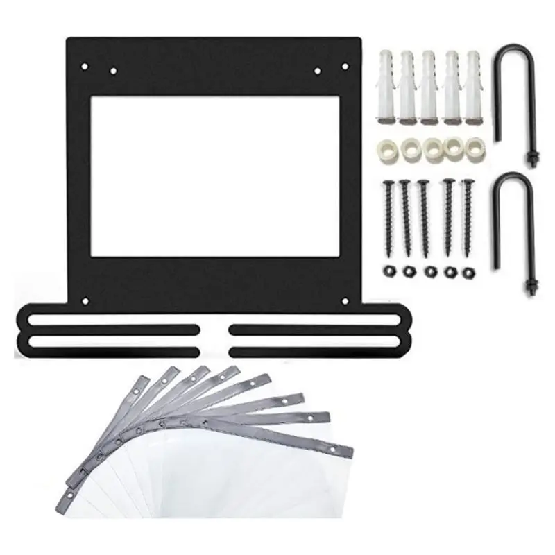 AWAH Wall-Mounted Medal And Race Bib Display Rack(1 Set), Functional Storage Meet Stylish Design