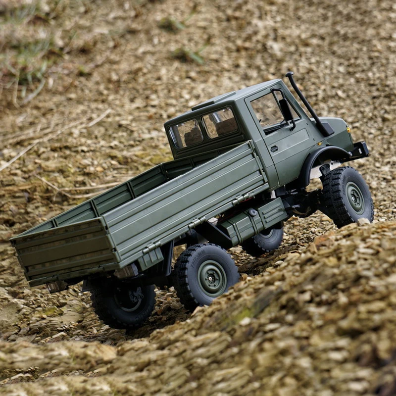 Remote Control Off-road Climbing 1:12 Unimog U1300 Simulation Multiple Batteries Toy Rc Car Model Upgrading Outdoor Toy Boy Gift