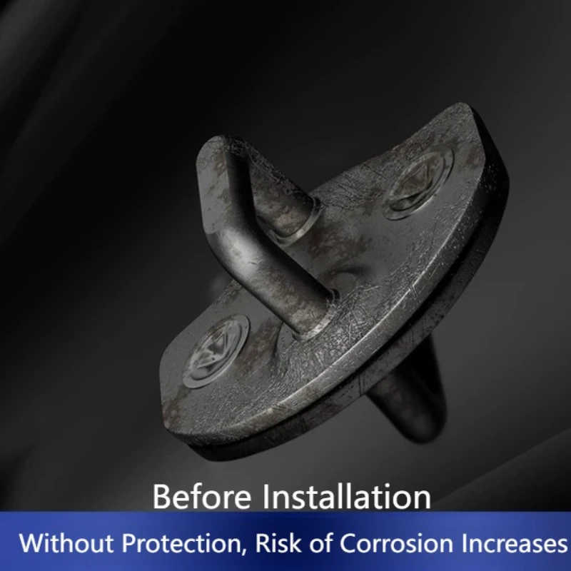For Tesla Model 3 Highland/Model Y Juniper/Model Y L /Y/3 Door Lock Shock Absorbing Buffer Pad Mute Closing Car Mod Accessories