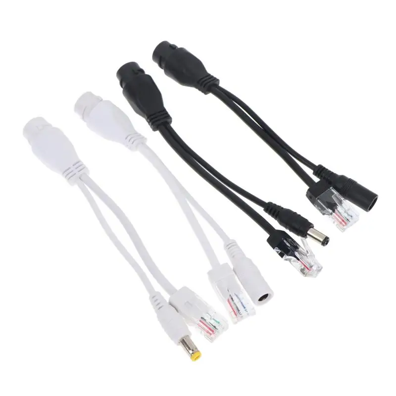 POE Cable Passive Power Over Ethernet Adapter Cable POE Splitter Injector Power Supply Module 12-48V For IP Camera Cable