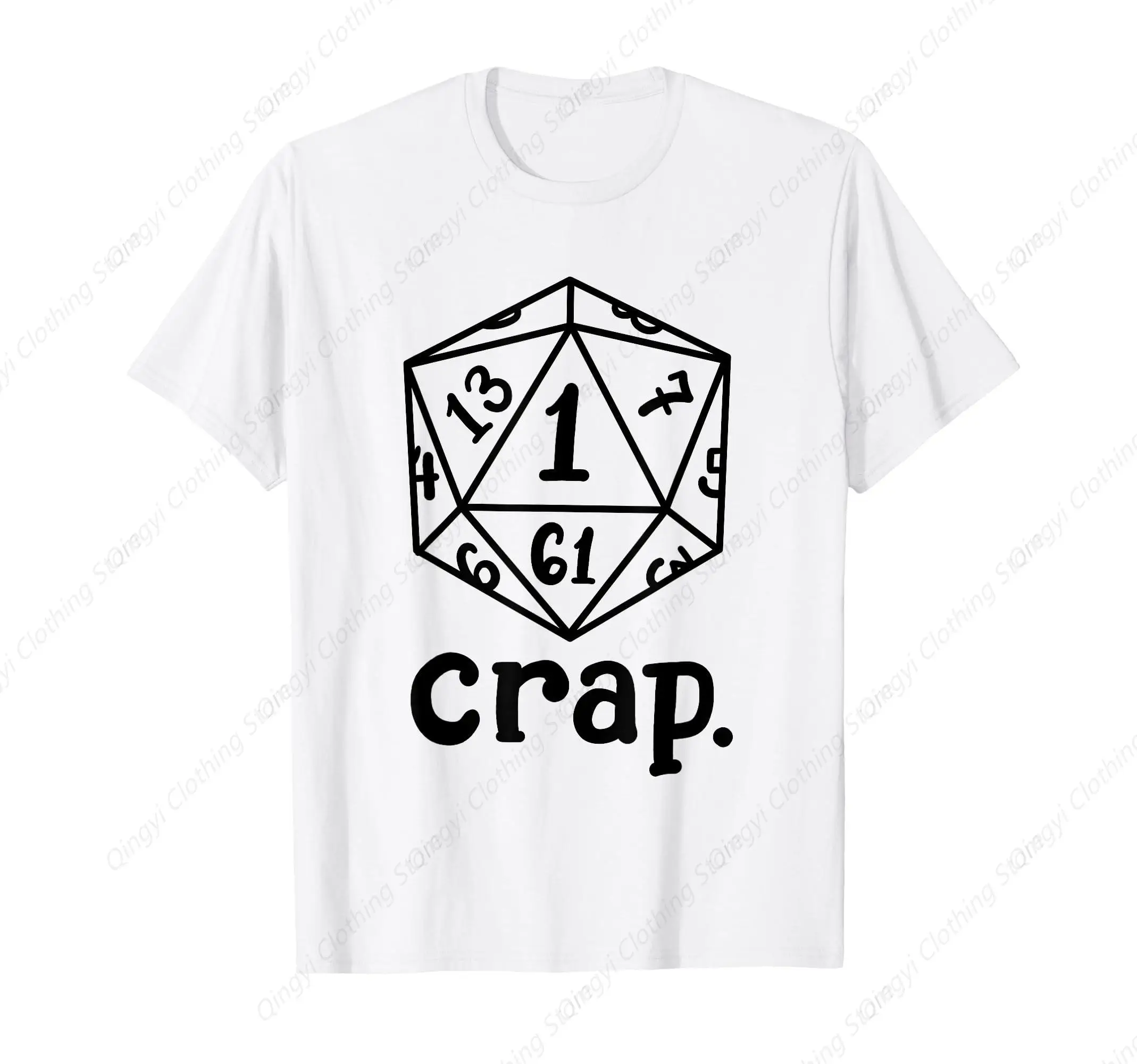 

Funny Gamer D20 Dice Roll Rpg Game Ttrpg Nerdy Men Women T-Shirt