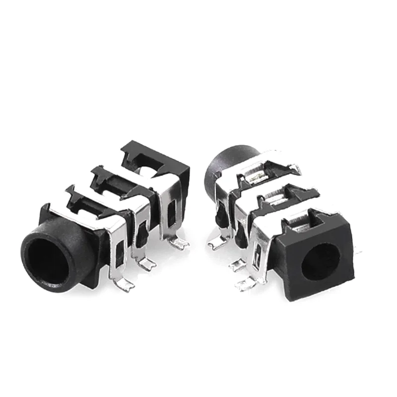 10 шт., Женский Разъем для наушников, 3,5 мм