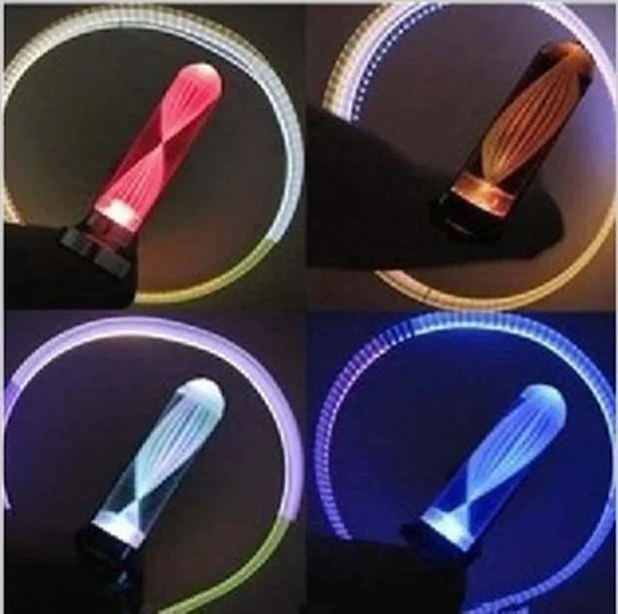 Colorful Fan Air Nozzle Lamp, Wind and Fire Wheel, Mountain Bike Accessories, Riding Equipment, One Price