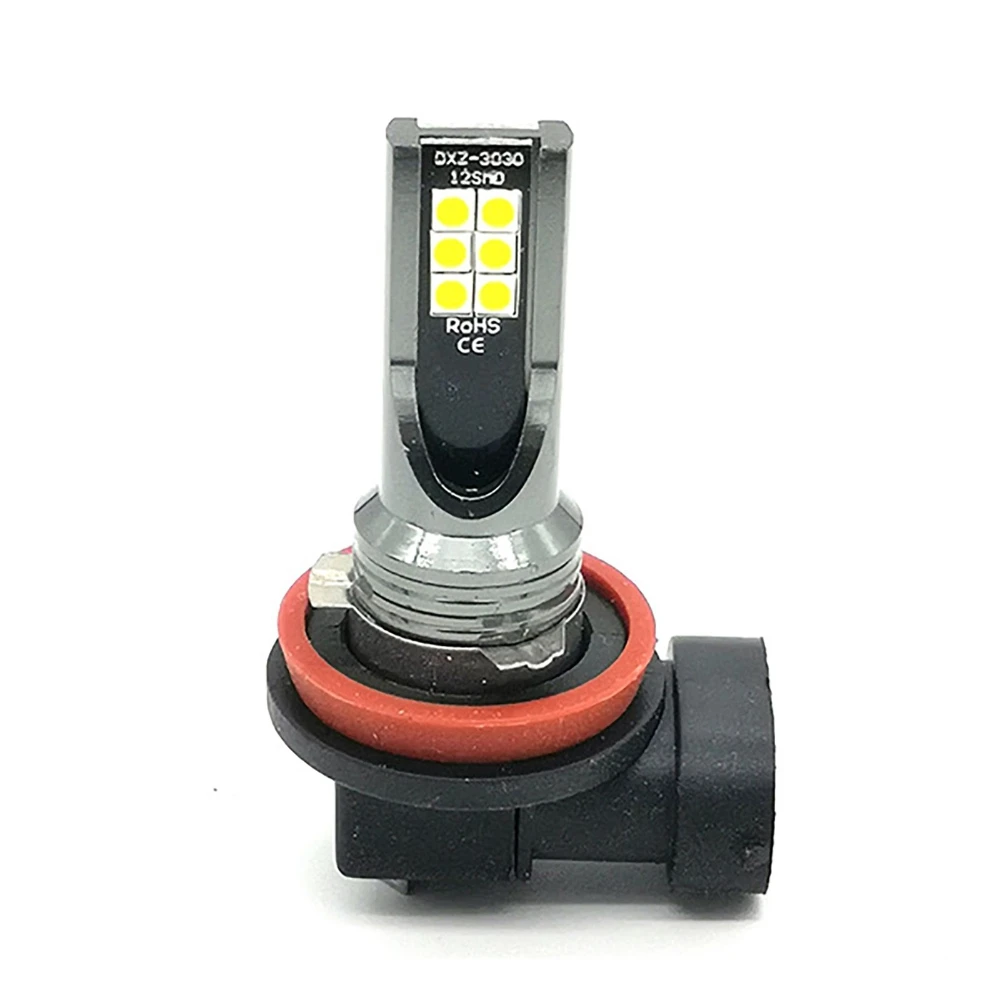 المصد الأمامي LED مجموعة مصابيح الضباب مع مفتاح + سلك تسخير + الحافة لهوندا سيفيك سيدان 2012-2013 مصباح قيادة أبيض