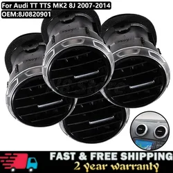 8J0820901 Front Dash Dashboard Air Vent For Audi TT TTS Mk2 8J 2007-2014 Air Conditioner Ac Heating Grille Diffuser Center Panel