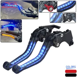 For HONDA CB1000R 18-22 CBR600RR 07-22 CBR1000RR 08-19 Motorcycle Adjustable Always-on Turn Signal Light Brake Clutch Lever