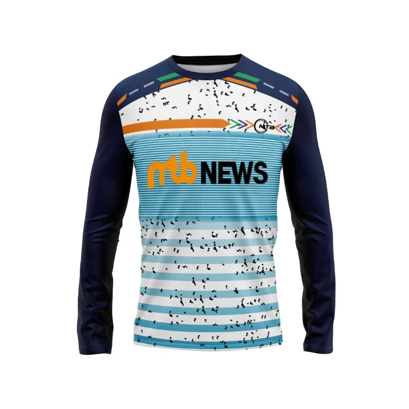 

2026 Fashion Sports Cycling Long Sleeve, Racing Racing Printed Long Sleeve Sportswear, Off Road Sunscreen Cycling Clothing