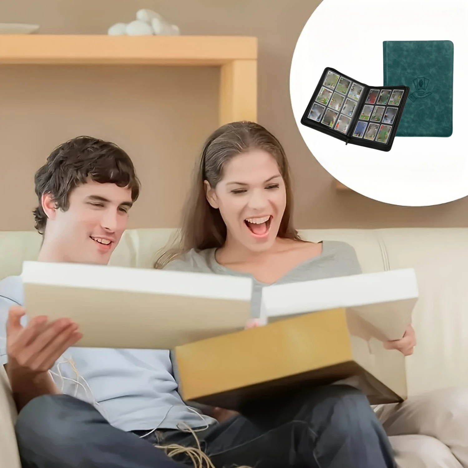 9-pocket kaartbinder, 360 zakken ruilkaartbinder, dubbelzijdige zakcollectiebinder, kaartmap voor MTG, TCG, spelkaarten