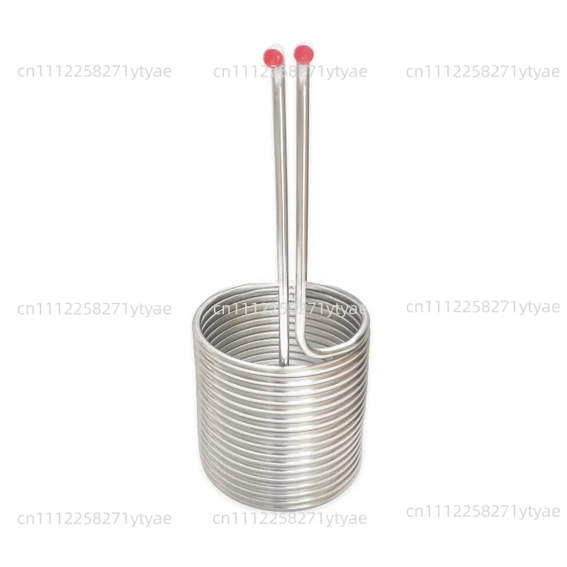 1/2'' Female NPT Stainless Steel Cooling Coil, Fast Cooling Beer Beverage Chiller Home Brewing Refrigeration Parts