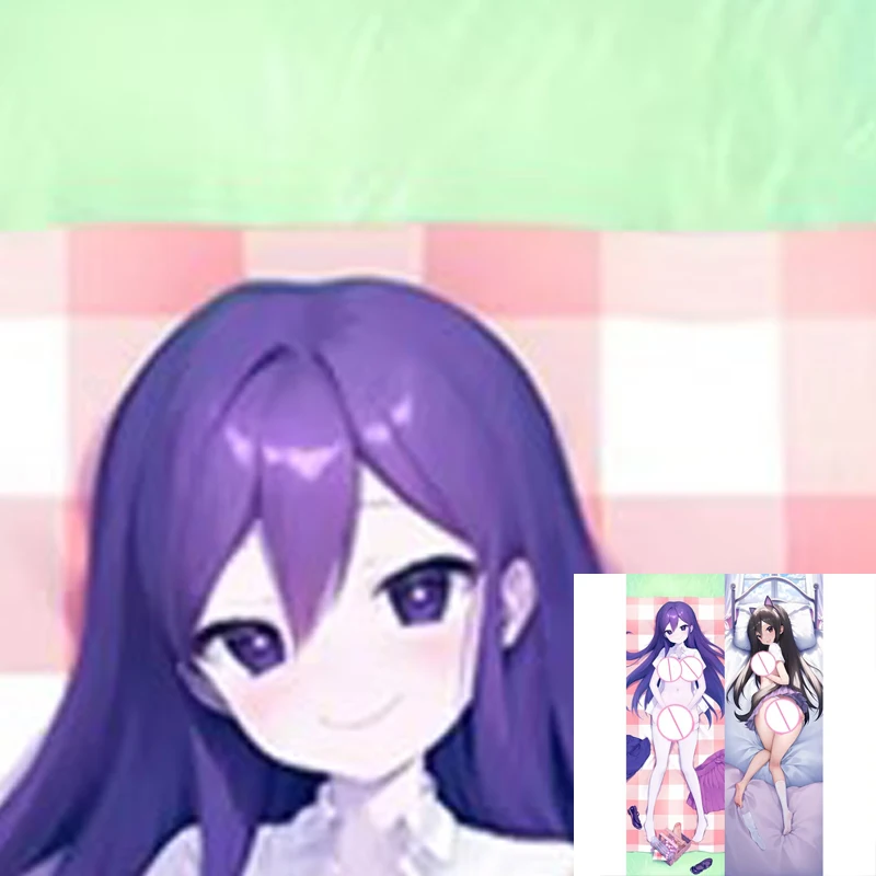 

Dakimakura Anime Pillow Cover Mari Double Print Life-size Halloween Christmas Decoration