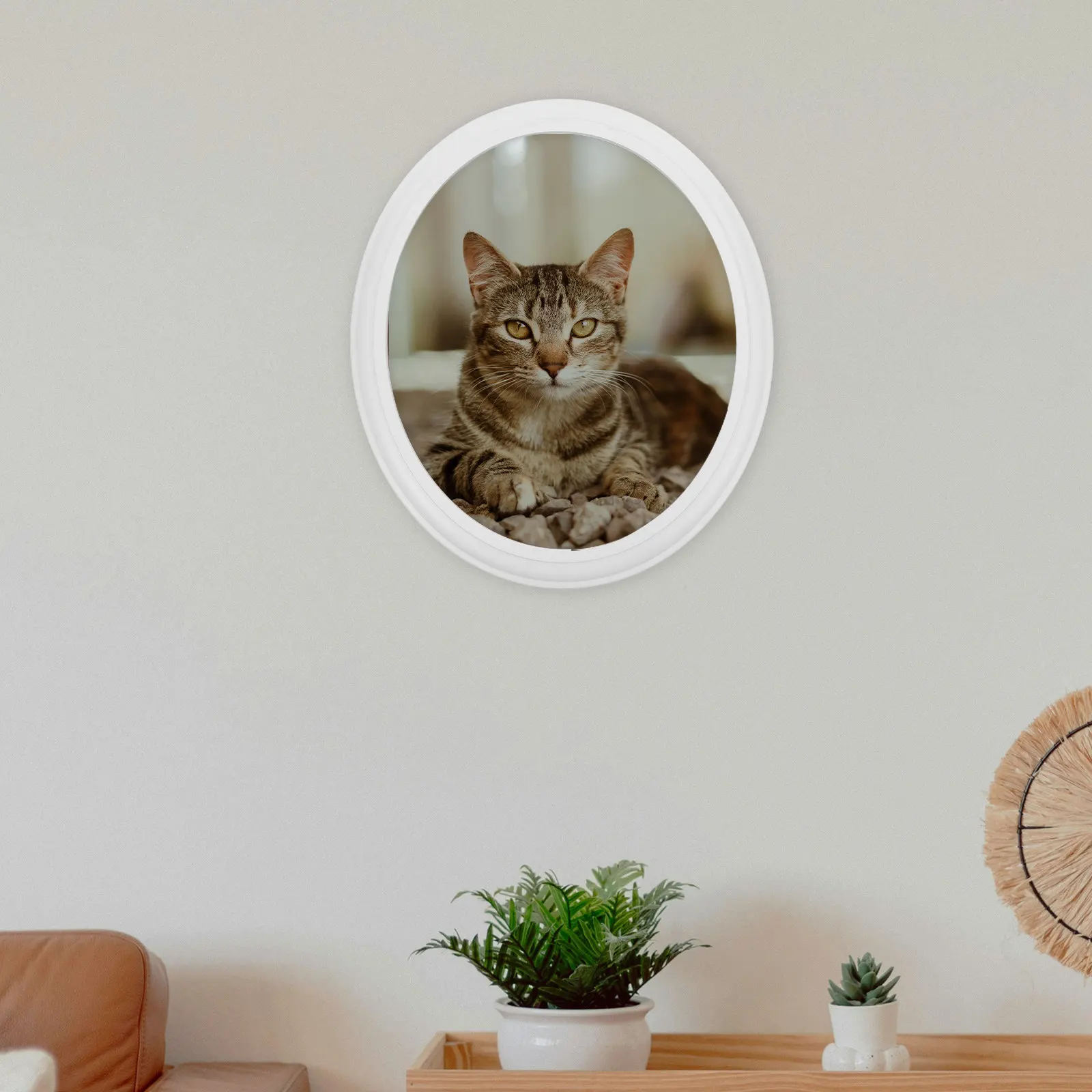 Wood Picture Frame Slim Edge Creative Design Photo Holder for Wall Hanging Tabletop Poster Display Frame Certificate Holder