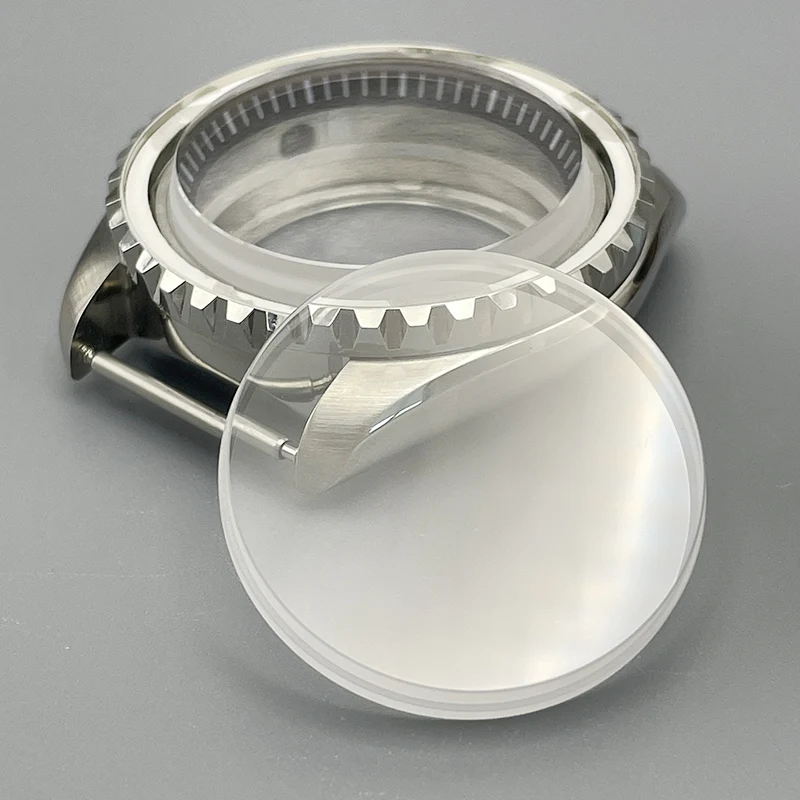 

SKX007 Case Glass Replace Watch Glass Flat Double Sapphire Glass Dia 31.55mm Thickness 4.2mm Fit 38x30.6mm Curved bezel insert