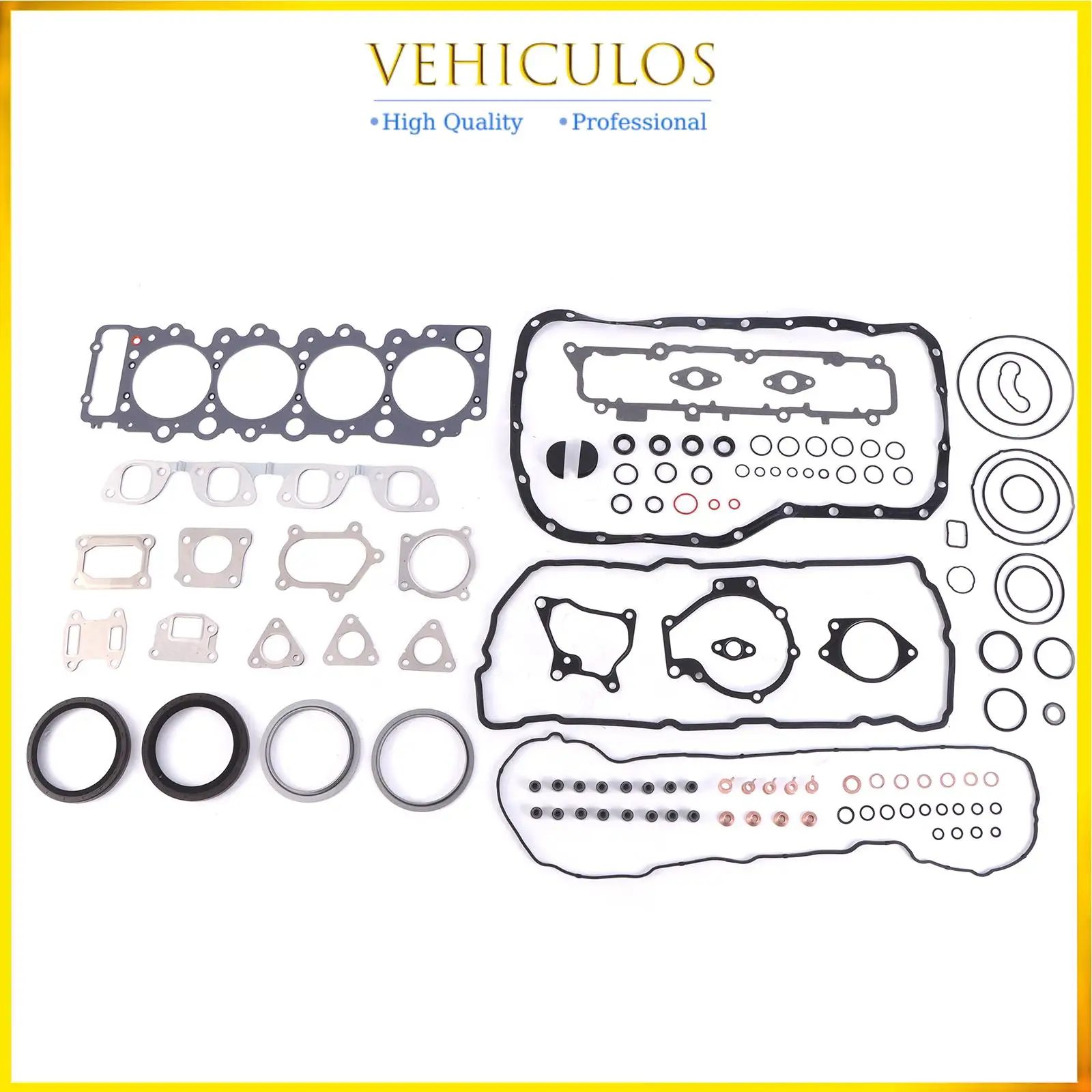 

1set New Diesel Engine Gasket Kit 4HK1 4HK1TC For Isuzu Chevrolet NPR NQR NRR 700P 5.2L with 6 Months Warranty