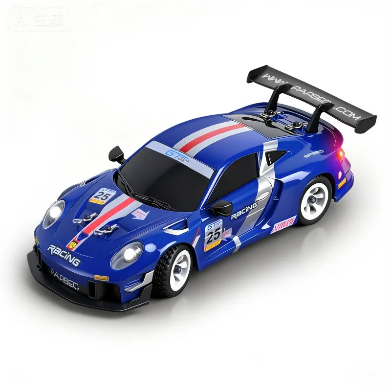 لعبة سيارة أشياء رائعة هدية مضحكة-1:28 سيارة انجراف 4WD Rc عالية السرعة، لعبة سيارة تعمل بالتحكم عن بعد، سيارة Kawaii Gyroscope Mini Rc، ألعاب للأطفال