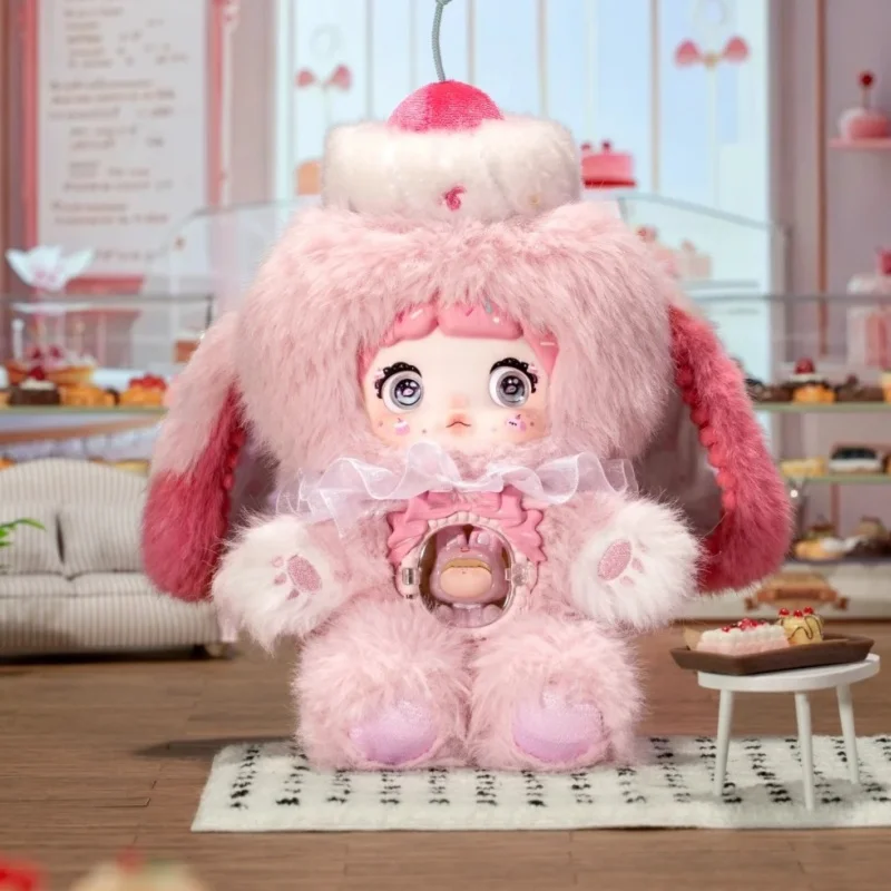 

Original Nommi One Bite Sweetheart Series Blind Box Kawaii Figure Vinyl Face Plush Doll Bag Pendant Collection Model Gift