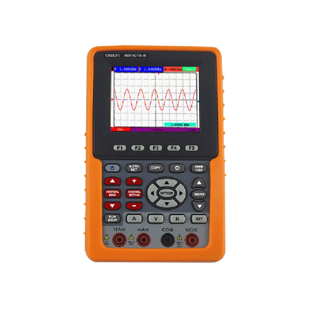 

HDS1021M-N/2061M-N Handheld Portable Digital Oscilloscope HDS3101MN