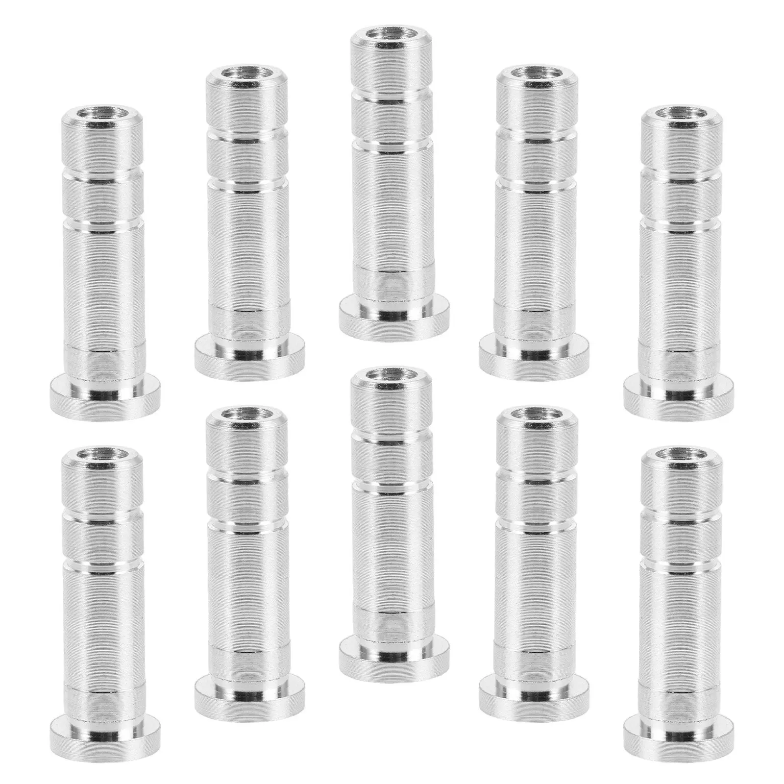 

12 Pcs Bow Shaft Base Bushing Archery Part Aluminum Arrow Inserts for Arrows Repairing Supplies