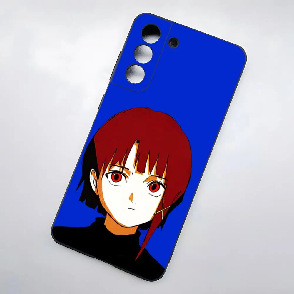 S-Serial Experiments Lain Phone Case For Samsung S26 S25 Plus S20 S20 Plus S22 Ultra S23 FE S21 Plus S21 Ultra Soft Cover