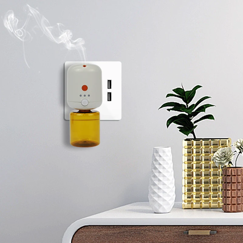 

Wall Pulg-in Aroma Diffuser Home Appliances Aromatherapy Difusores Nebulizer Machine Waterless Essential Oil Aroma Diffuser