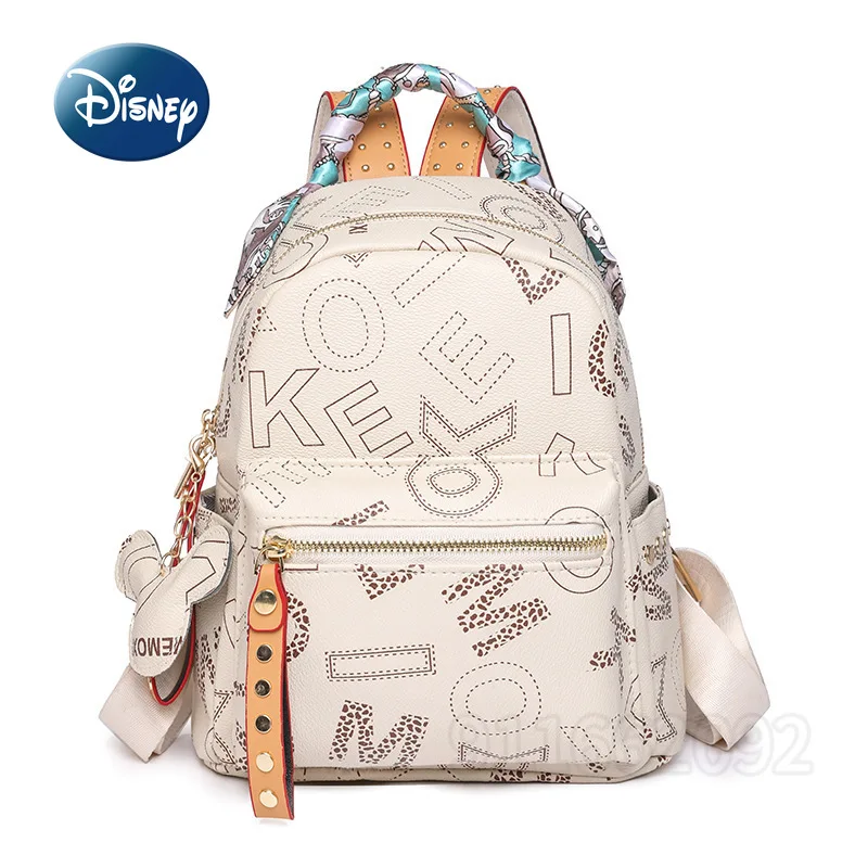 Disney Mickey New Women\'s Backpack Cartoon Mini Backpack Fashion Trend Women\'s Casual Backpack Large Capacity High Quality