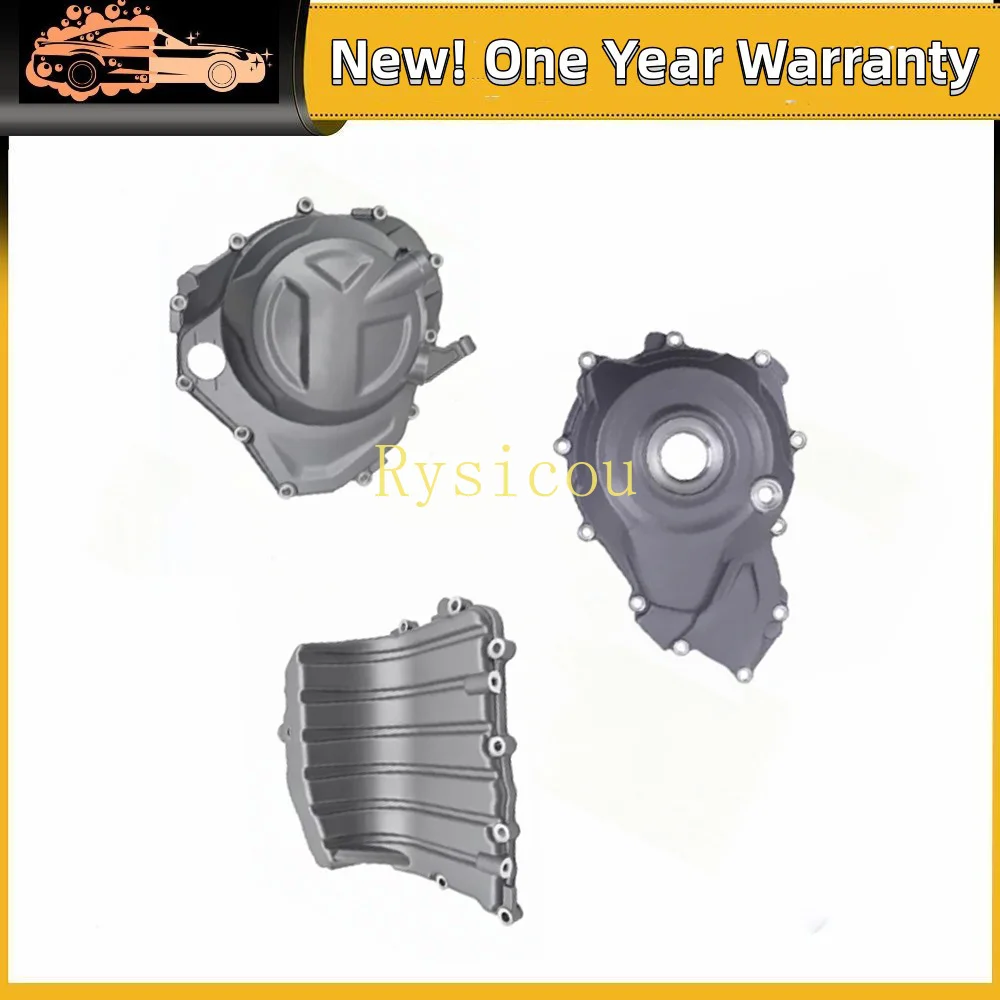 Motorcycle left right side covers clutch side cover magnetic motor side cover oil pan accessories Fit For CFMOTO 450MT CF400-7