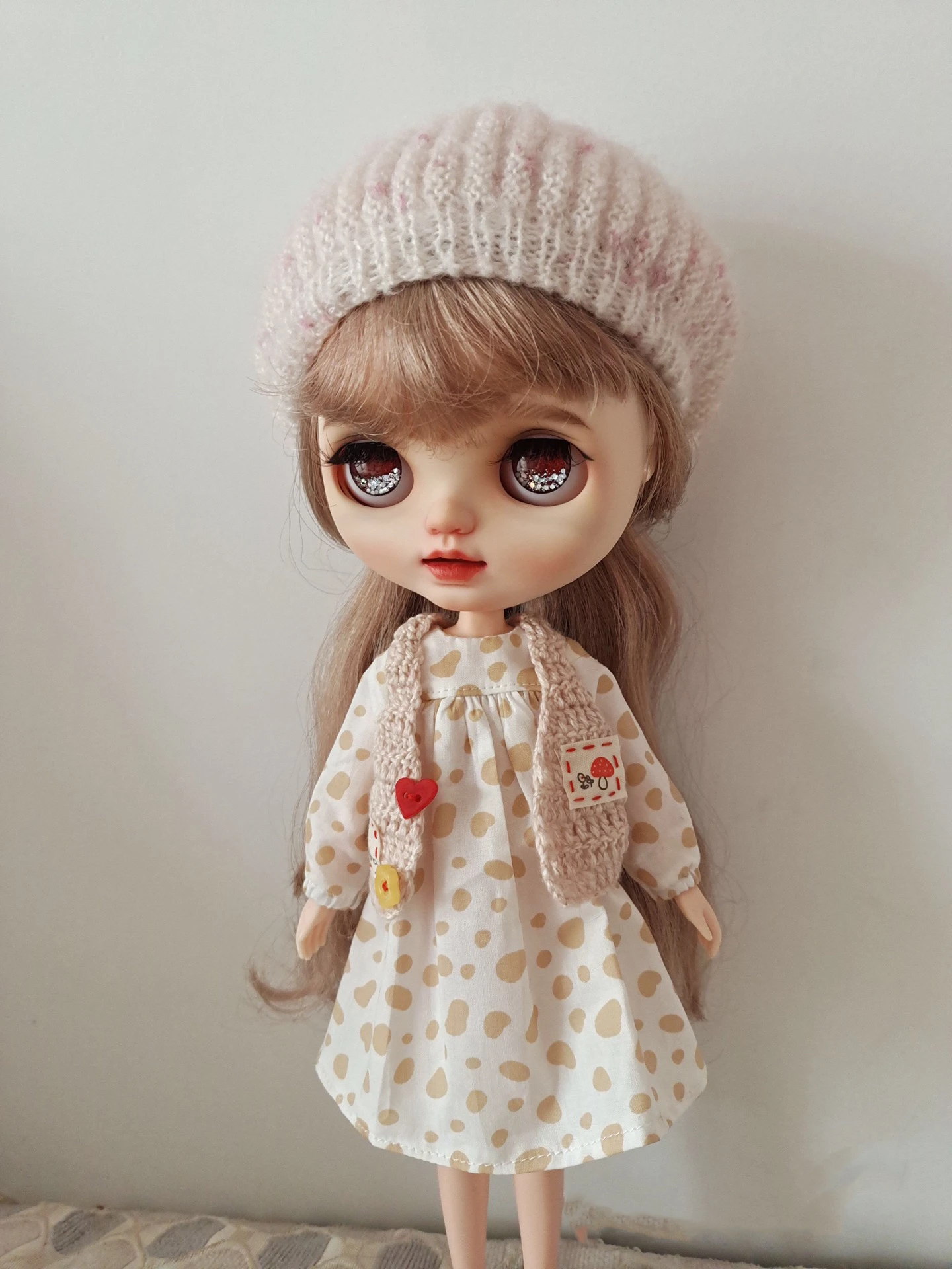 Dula Doll Clothes Dress Hand knitted skirt Blythe ob24 ob22 Azone Licca ICY JerryB 1/6 Bjd Doll Accessories