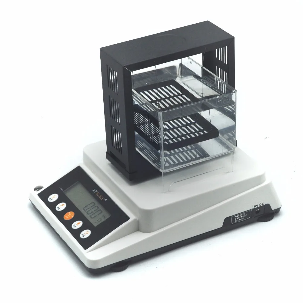 High Quality Portable Digital Density Meter Analytical Balance Benchtop Scale for Gold Testing-Bulk Density Meter
