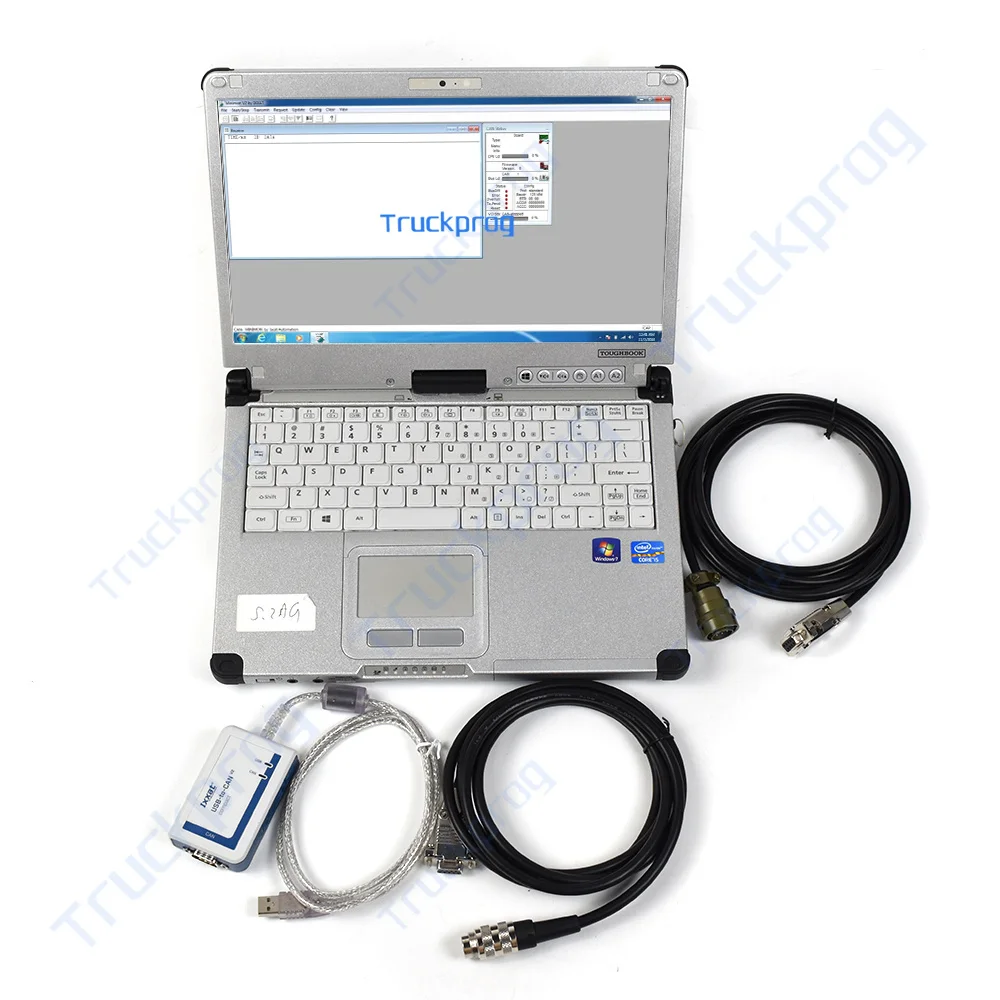 

Ноутбук CF C2 для MTU ixxat, комплект DIAGNOSTIC, USB-CAN, MEDC ADEC Diasys, полный комплект, дизельный двигатель, диагностический сканер, инструмент