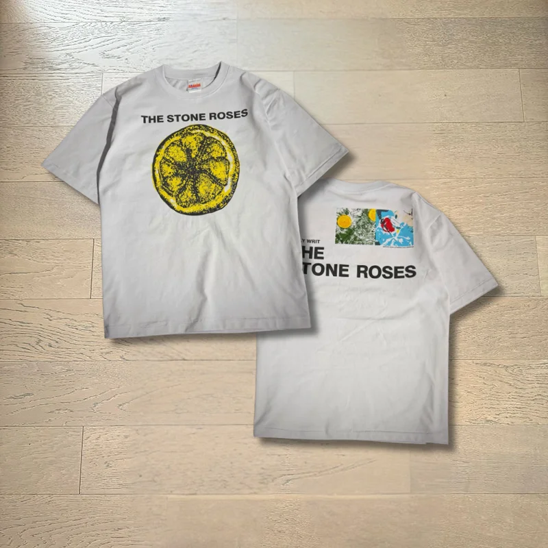 2026ss SAINT Short Sleeve T-Shirt High Street Trendy Brand Lemon Men Women Graphic T Shirts