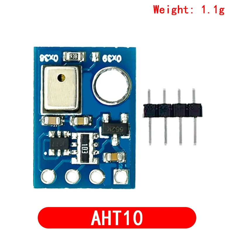 AHT10 AHT20 AHT21B AHT25 modulo di misurazione del sensore di temperatura e umidità digitale ad alta precisione comunicazione I2C