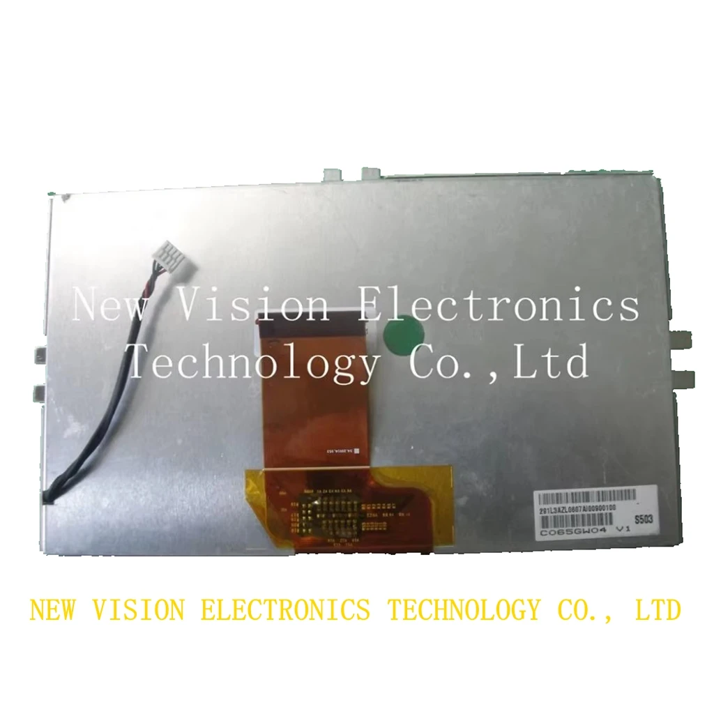 C065GW04 V1 C065GW04V1 BLD065TC0701 C065GVN01.1 Original 6.5 inch LCD Screen Display Panel for AUO for Car GPS Navigation System