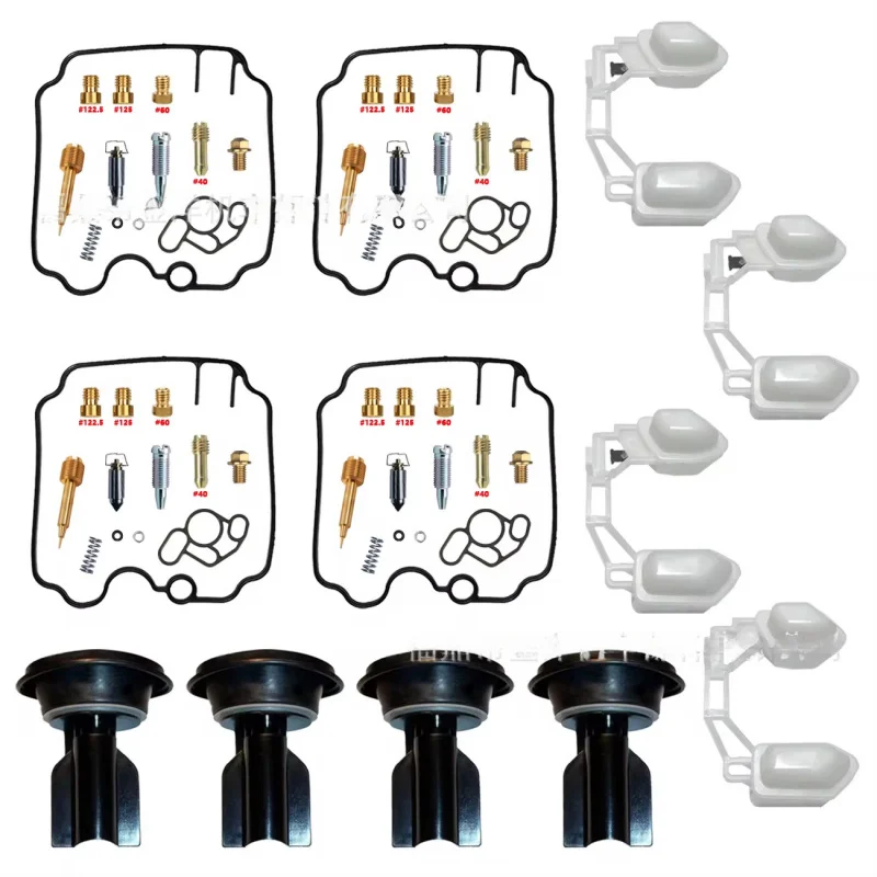 

For Yamaha FZR1000 EXUP 89-95 carburetor repair kit float ball plunger ldd