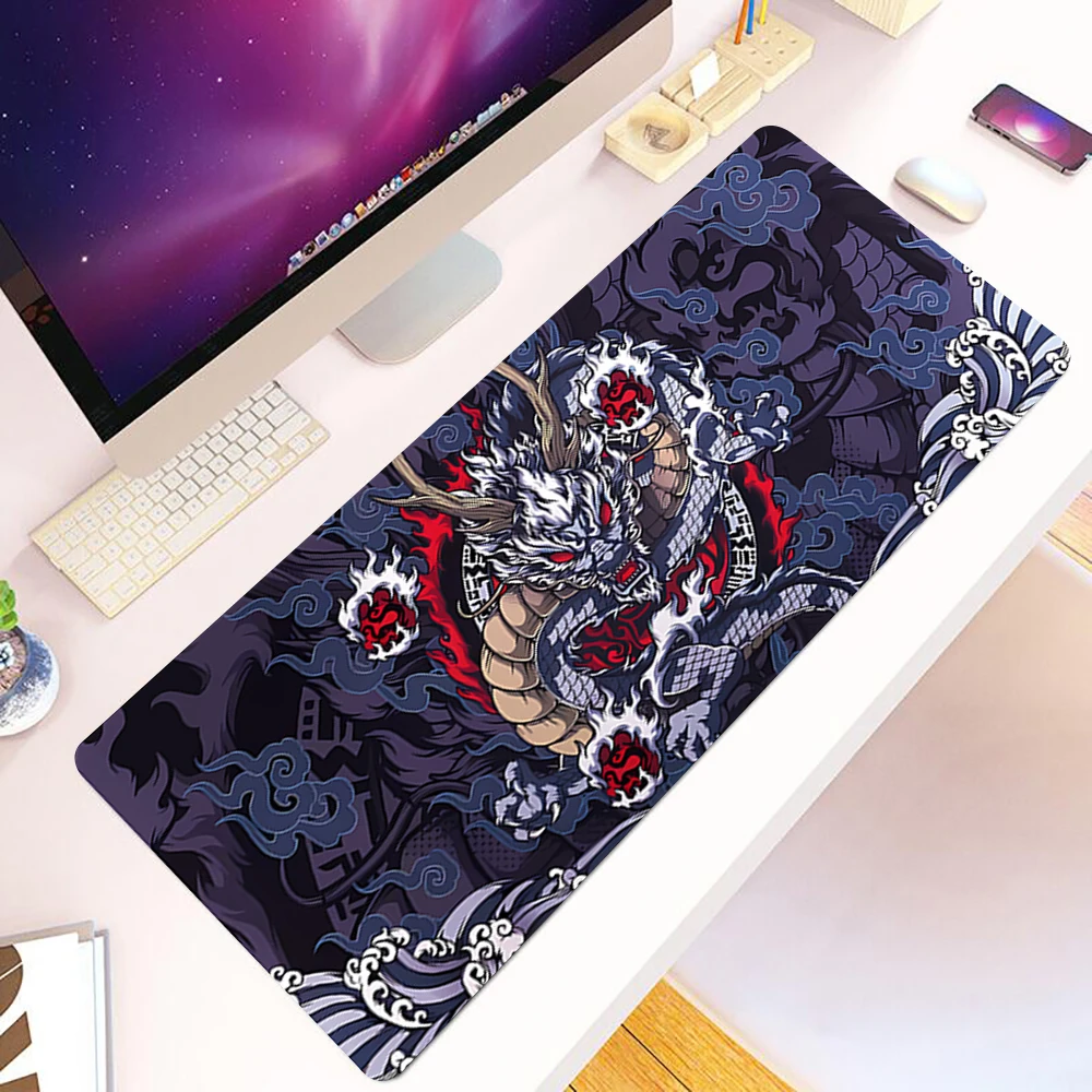 

400x900 Dragon Mousepad Gamer Large Mouse Pad Deskmat Anime Desktop Accessories Game Mats Gaming Pc Mat Desk Computer Mause Pads