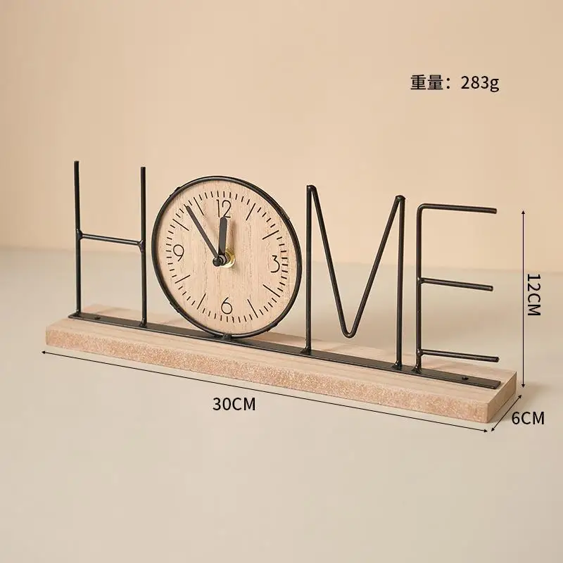 European Creative TV Cabinet Decoration Furniture Home Living Room Bedroom Entrance Wine Cabinet Office Desktop Clock Arrangeme - Image 5