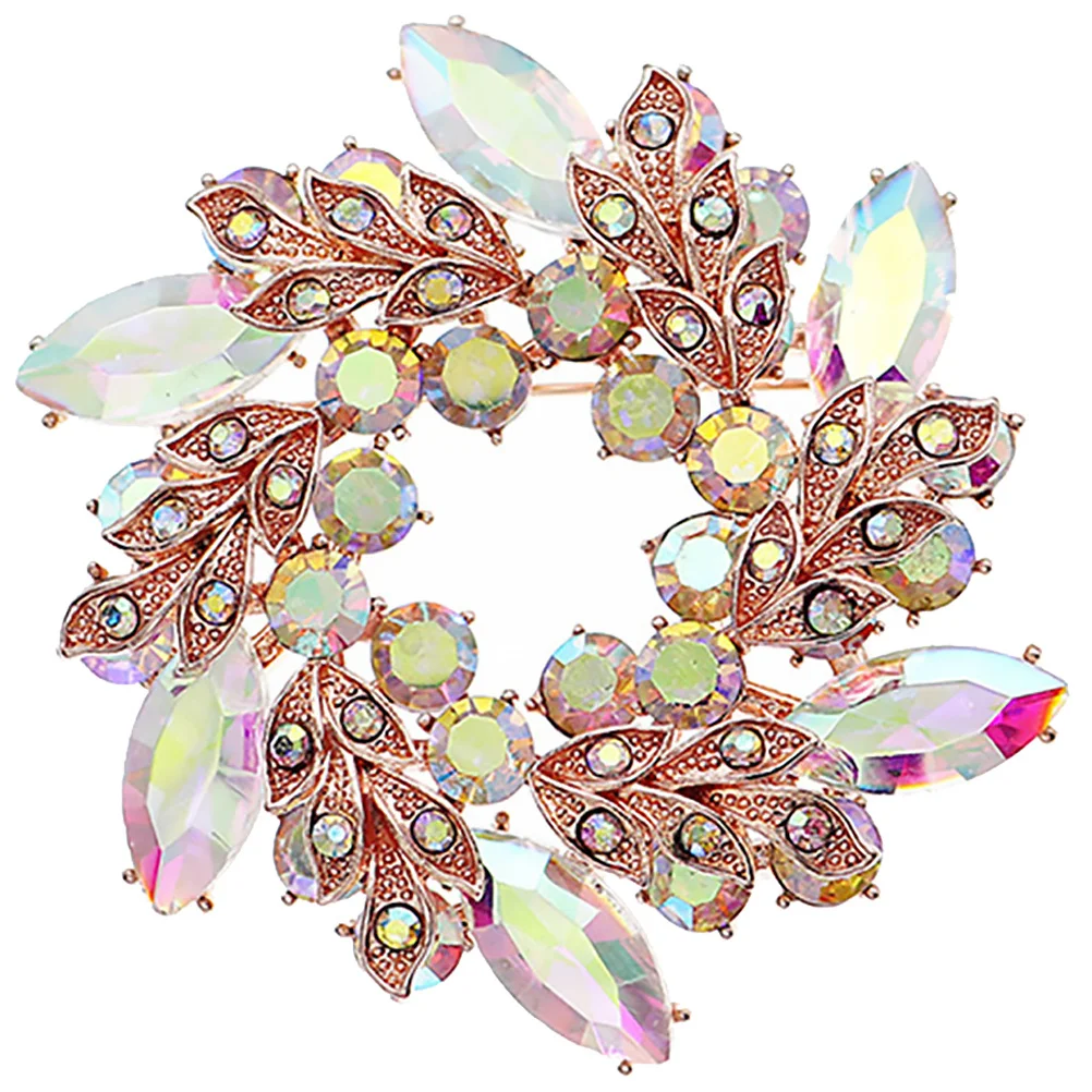

Elegant Wedding Bridal Brooch Pin Rhinestone Brooch for Party Prom Bouquet Decorative Pin Women Pins