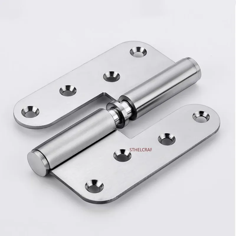 

1PC Detachable Stainless Steel Hinges Cabinet Hidden Door Hinges Fireproof Door Flag Hinges Home Decoration Furniture Hardware
