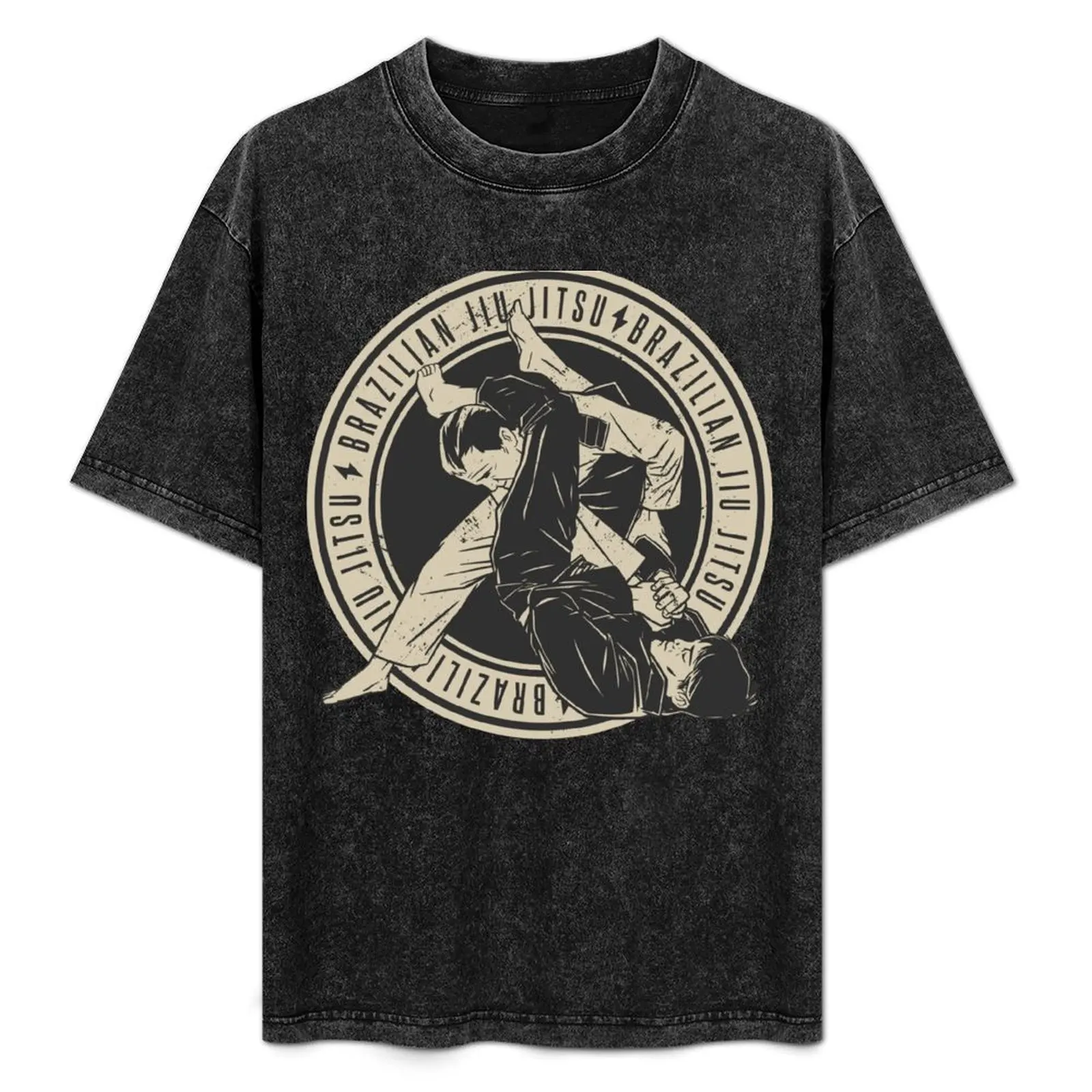 

Brazilian Jiu Jitsu, BJJ, Jiu-jitsu Fighting design for fans T-Shirt Classic Print Short Sleeve Shirt