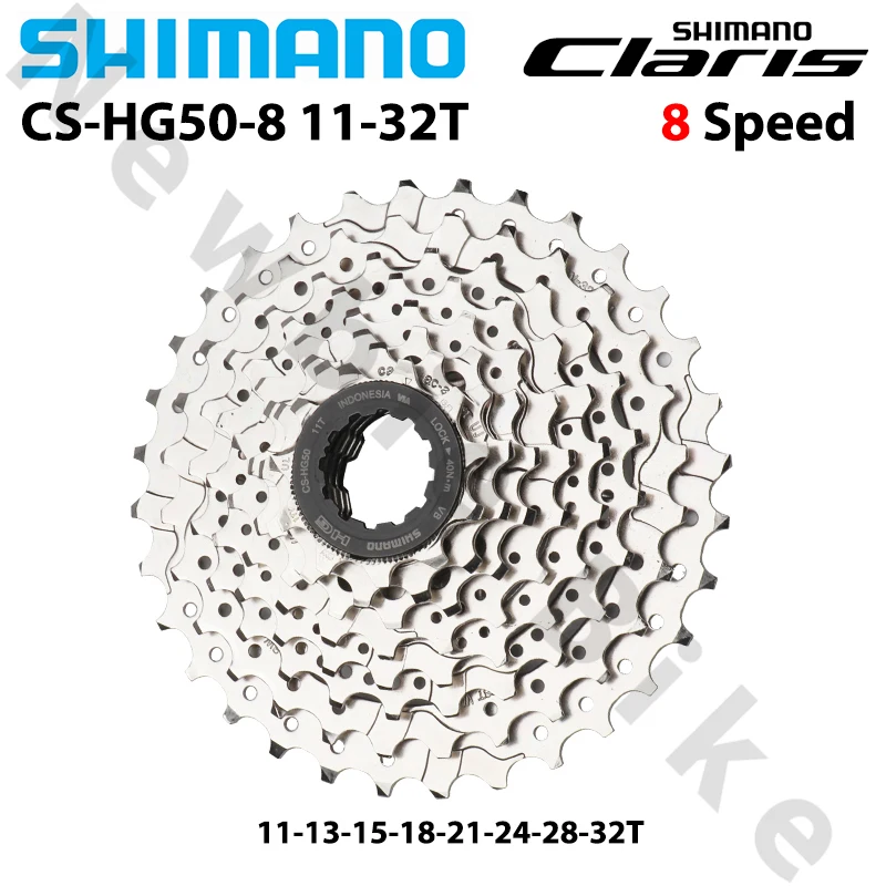 SHIMANO CLARIS R2000 Serie CS-HG50-8 8 Geschwindigkeit 11-28T 11-32T 11-34T Kassette für Rennrad Fahrrad Karte Schwungrad Original Teile – Detail 5