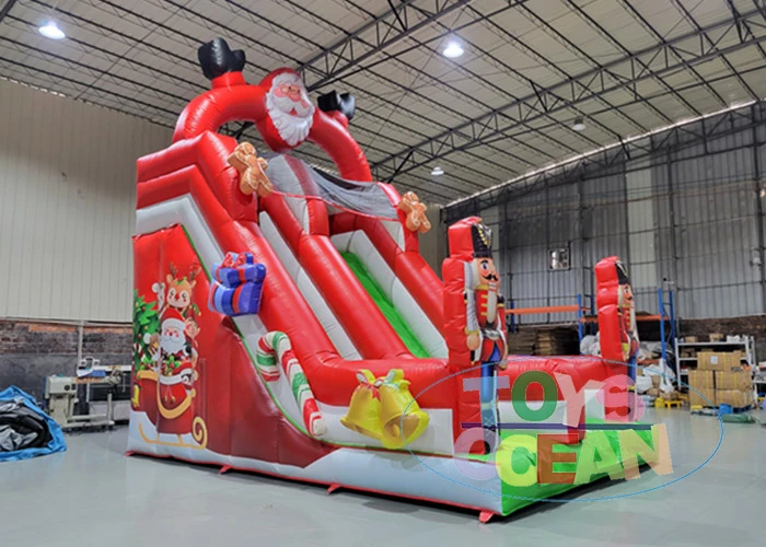 Custom Outdoor Commercial Playground Inflatable Slide Kids Double lane Slide Inflatable Dinosaur Slide