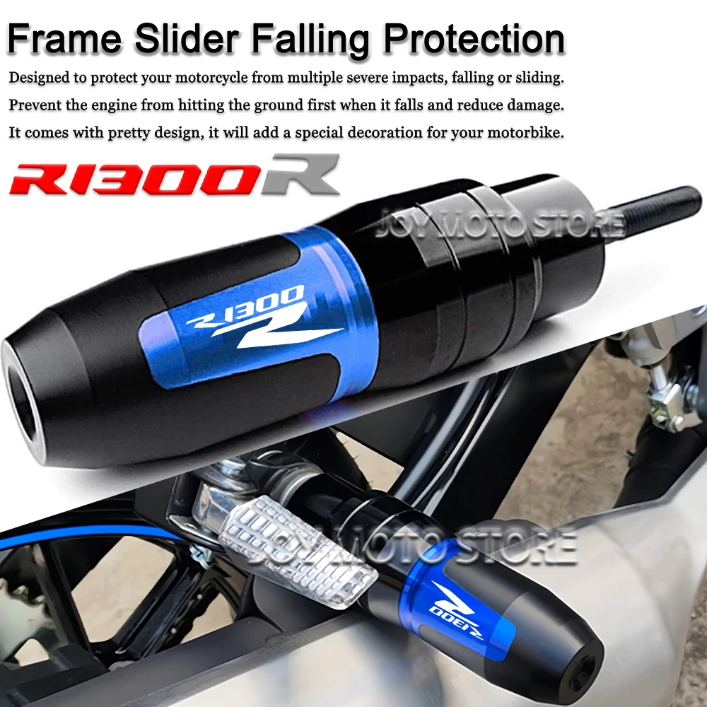 

For BMW R1300R R1300r r1300r Motorcycle CNC Accessoires Falling protection Exhaust Slider Crash