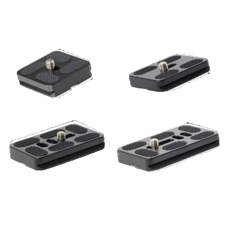 Aluminum Alloy Photography Spherical Gimbal Quick-loading Plate, Shooting Equipment SLR Camera Alumina Quick-loading Plate Base