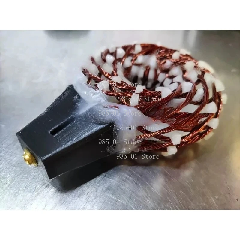 7/11/15CM rotating magnetic field rodin coil, free energy bread coil equipped with audio interface